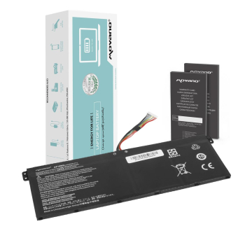 Bateria Movano do notebooka Acer Aspire 5 A514-53, A515-43, A515-44, A715-75G, Swift 3 SF314-42, Vero AV15-51, AP19B5L (15.2V) (3400 mAh)