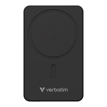 Powerbank Verbatim Charge 'n' Go Essentials Magnetic Wireless 10000mAh USB-C PD 3.0 Black