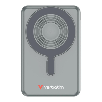 Powerbank Verbatim Charge 'n' Go 2C Display Magnetic Wireless 10000mAh 3xUSB-C PD 3.0 QC 3.0 Szary