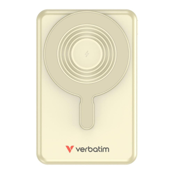 Powerbank Verbatim Charge 'n' Go 2C Display Magnetic Wireless 10000mAh 3xUSB-C PD 3.0 QC 3.0 Złoty