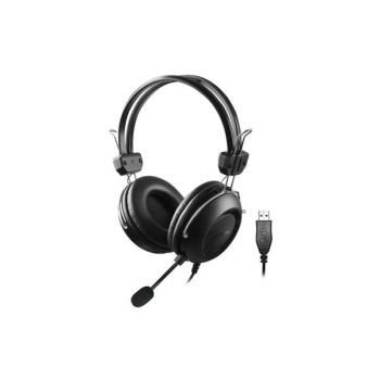 Słuchawki z mikrofonem A4tech HU-35 czarne USB