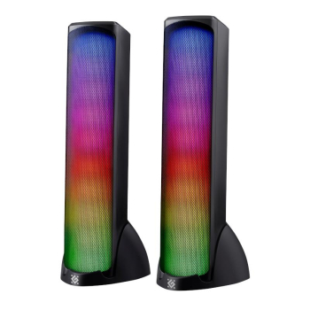 Głośniki Defender SKYPULSE 2.0 10W Bluetooth USB podświetlenie RGB