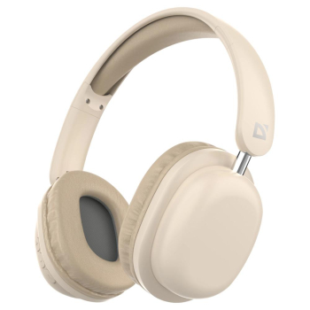 Słuchawki z mikrofonem Defender FREEMOTION B640 bezprzewodowe Bluetooth beżowe