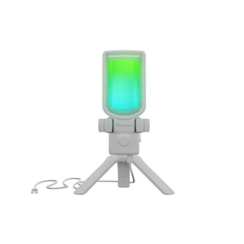 Mikrofon Genesis Radium 250 USB Statyw Biały