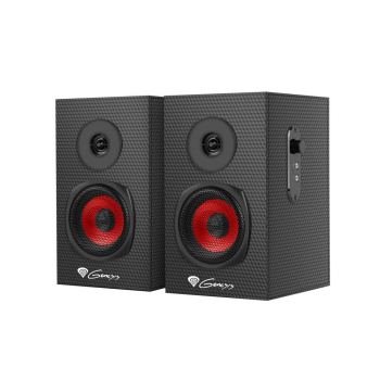 Głośniki Genesis Helium 200 2.0 20W RMS czarno-czerwone