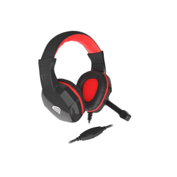 Słuchawki z mikrofonem Genesis Argon 110 Gaming czarno-czerwone