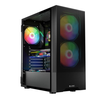 Obudowa LOGIC Arya ARGB USB 3.0 Black