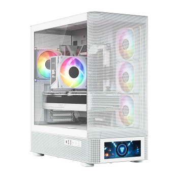Obudowa Modecom Volcano AQ500 ARGB MIDI biała