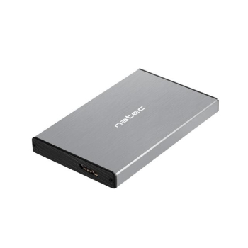 Obudowa na dysk HDD/SSD Natec RHINO Go USB 3.0 2,5" SATA szara