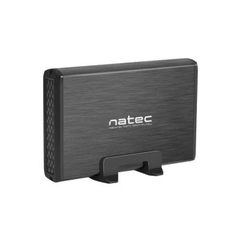Obudowa na dysk HDD/SSD Natec RHINO USB 3.0 3,5" ALU Black Slim