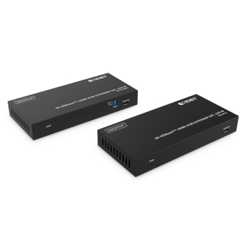 Przedłużacz/Extender DIGITUS HDMI 4K60Hz 150m po skrętce HDBaseT HDCP 2.2 IR EDID PoC (Power over Cable) (zestaw)