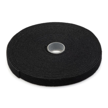 Taśma rzepowa DIGITUS 10m/15mm (rolka) czarna