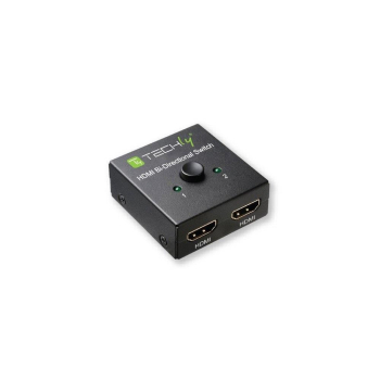 Przełącznik Techly HDMI 2x1 lub 1x2 4K*60Hz 2-Portowy Dwukierunkowy
