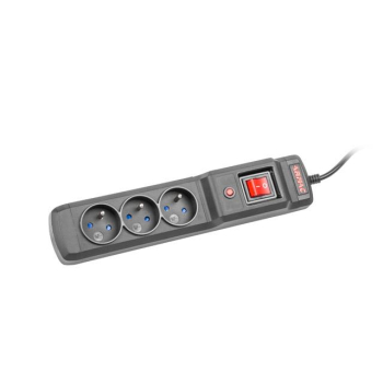 Listwa zasilająca Armac Multi M3 1,5M 3 gniazd czarny