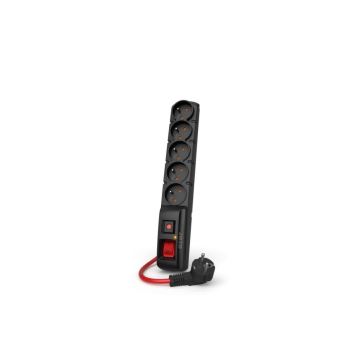 Listwa przeciwprzepięciowa Acar F5 POWER 3m czarna
