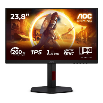 Monitor AOC 23,8" 24G4ZR Fast IPS FHD 260Hz 2xHDMI DP