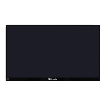 Monitor przenośny dotykowy Verbatim 15,6" PMT-15 Portable Touch HDMI USB 2.0 2xUSB-C Ultra HD 4K