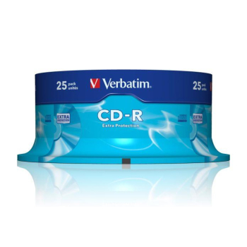 Płyty CD-R Verbatim 52x 700MB Extra Protection (Cake 25)