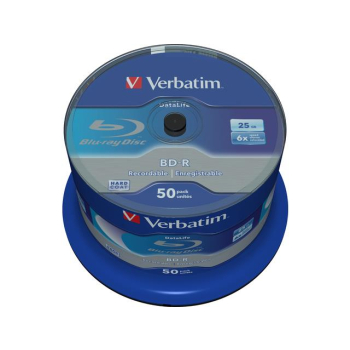 Płyty BD-R Verbatim 25GB X6 Datalife (Cake 50)