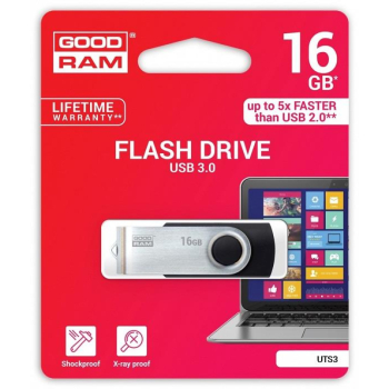 Pendrive GOODRAM Twister 16GB USB 3.2 Gen 1 Black