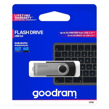 Pendrive GOODRAM UTS3 64GB USB 3.2 Gen 1 Black