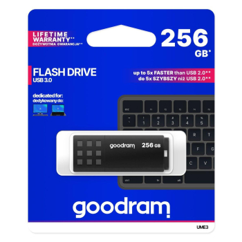 Pendrive GOODRAM 256GB UME3 USB 3.2 Gen 1 Black