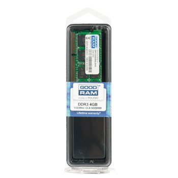Pamięć SODIMM DDR3 GOODRAM 8GB (1x8GB) 1333MHz CL9 1,5V