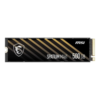 Dysk SSD MSI SPATIUM M461 500GB PCIe 4.0 NVMe M.2 2280 (4700/1700 MB/s) 3D NAND