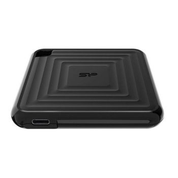 Dysk zewnętrzny SSD Silicon Power PC60 256GB USB-C 540/500 MB/s USB 3.1 Typ-C black