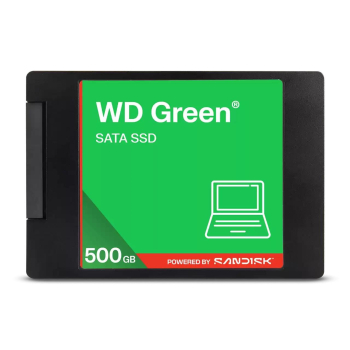 WD Green™ SATA SSD 2,5"/7 mm POWERED BY SANDISK 500 GB