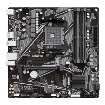 Płyta Gigabyte B550M K /AMD B550/DDR4/SATA3/M.2/USB3.0/PCIe4.0/AM4/mATX