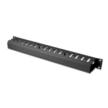 Organizator kablowy DIGITUS 19" 1U 40/70 (RAL 9005)