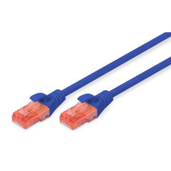 Patchcord DIGITUS UTP kat. 6 2m PVC niebieski