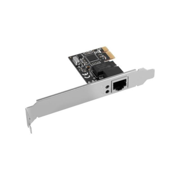 Karta sieciowa Lanberg 1Gb PCI-E 1x RJ45 RTL8111C + śledź low profile
