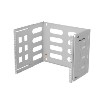 Uchwyt ścienny rack Lanberg 19" 8U 497x400/240 szary