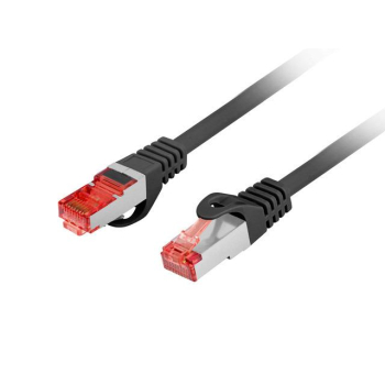 Patchcord Lanberg S/FTP kat.6 0,25m LSZH CU fluke passed czarny