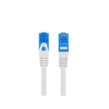 Patchcord Lanberg S/FTP kat.6A 0,5m LSZH CCA fluke passed szary