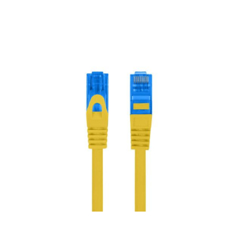 Patchcord Lanberg S/FTP kat.6A 10m LSZH CCA fluke passed żółty