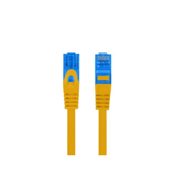 Patchcord Lanberg S/FTP kat.6A 1m LSZH CCA fluke passed pomarańczowy