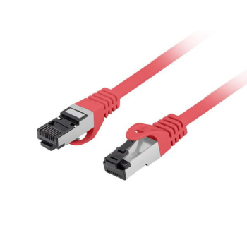 Patchcord Lanberg S/FTP kat.8.1 5m LSZH CU fluke passed czerwony