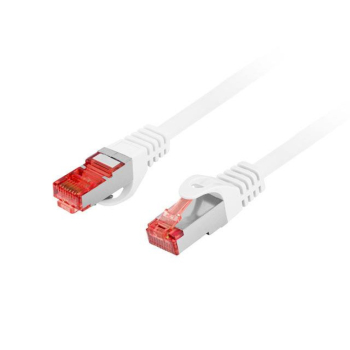 Patchcord Lanberg S/FTP kat.6 0,25m LSZH CU fluke passed biały