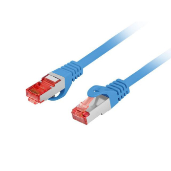 Patchcord Lanberg S/FTP kat.6 2m LSZH CU fluke passed niebieski