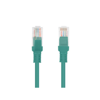 Patchcord Lanberg UTP kat.5e 1,5m zielony