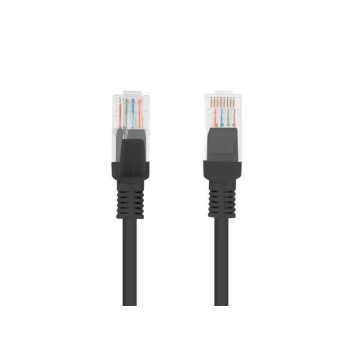 Patchcord Lanberg UTP kat.5e 30m czarny fluke passed