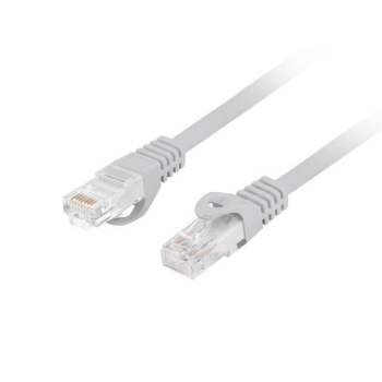 Patchcord Lanberg UTP kat.6 15m LSZH CU fluke passed szary