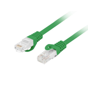 Patchcord Lanberg UTP kat.6 1m LSZH CU fluke passed zielony