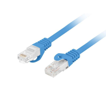 Patchcord Lanberg UTP kat.6 1,5m LSZH CU fluke passed niebieski