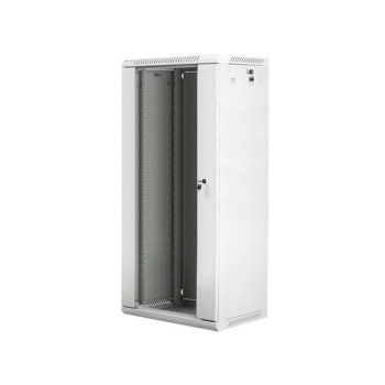 Szafa instalacyjna Rack wisząca 19" 27U 600x450 szara Lanberg (flat pack)