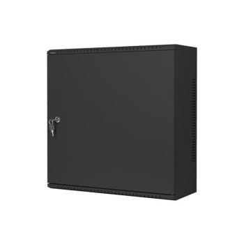 Szafa instalacyjna Rack Wisząca 19" 6U+3U 540x200 Niskoprofilowa Czarna Lanberg (złożona)