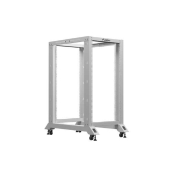 Stojak Open Rack 19" Lanberg 22U 600x1000 szary